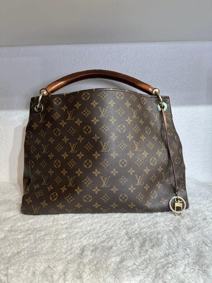 Louis Vuitton Monogram Canvas Artsy MM Shoulder Bag Tote