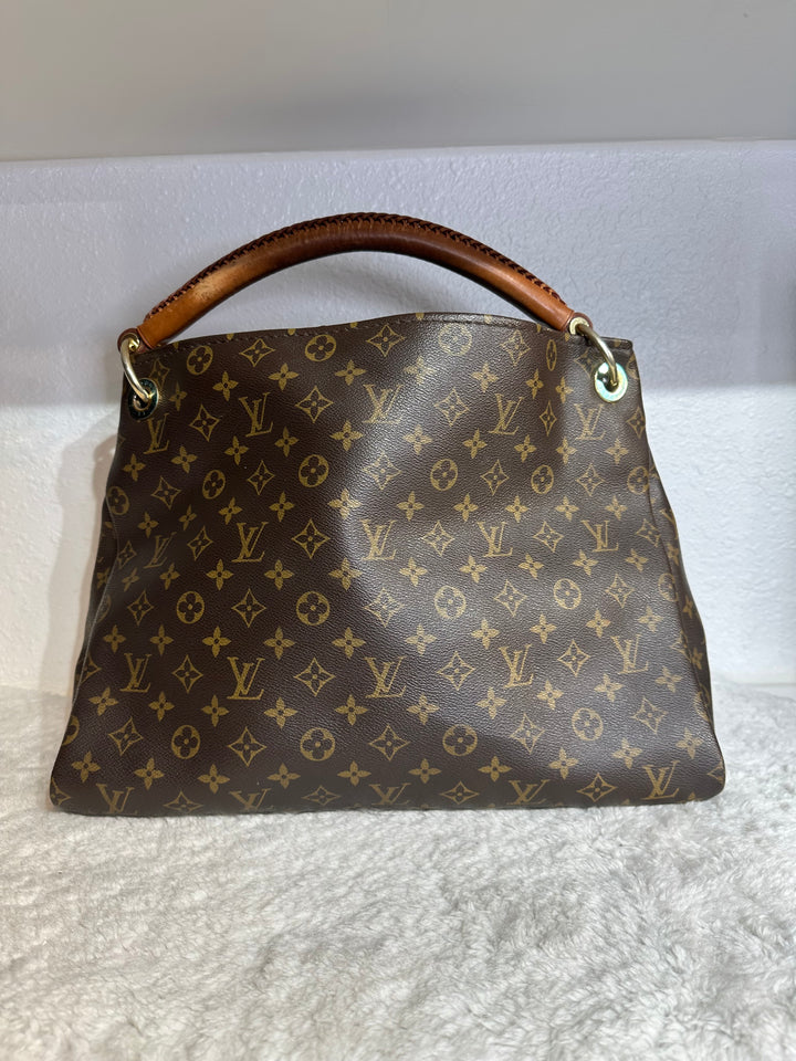 Louis Vuitton Monogram Canvas Artsy MM Shoulder Bag Tote