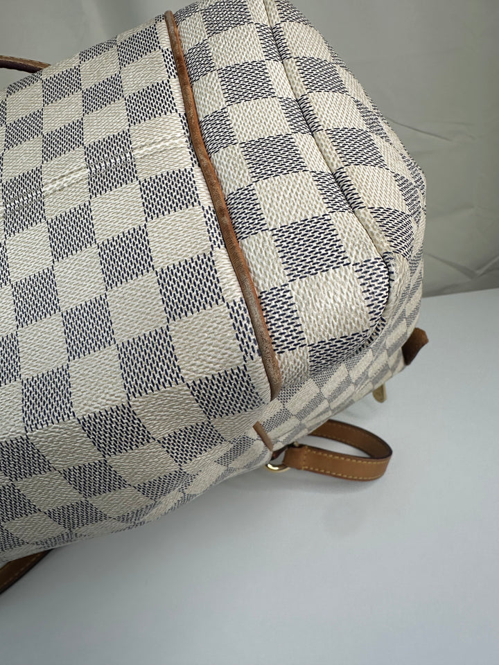 Louis Vuitton Damier Azur Totally MM Shoulder Bag