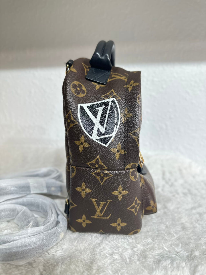 Louis Vuitton monogram canvas limited edition Mini Palm Spring backpack