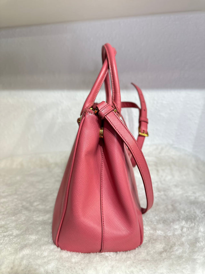 Prada pink Saffiano Leather Shoulder bag