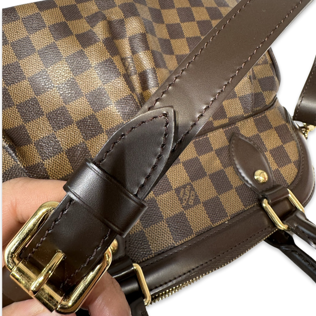 Pre-Owned Louis Vuitton Damier Ebene Trevi MM Shoulder Bag