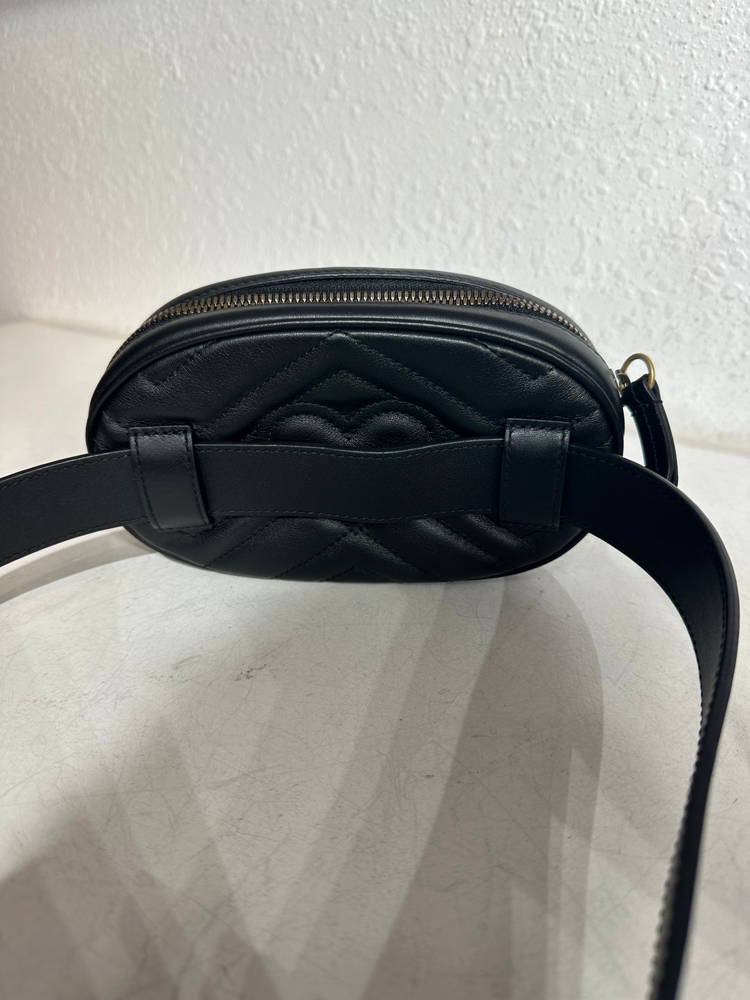 Gucci Black Leather belt bag