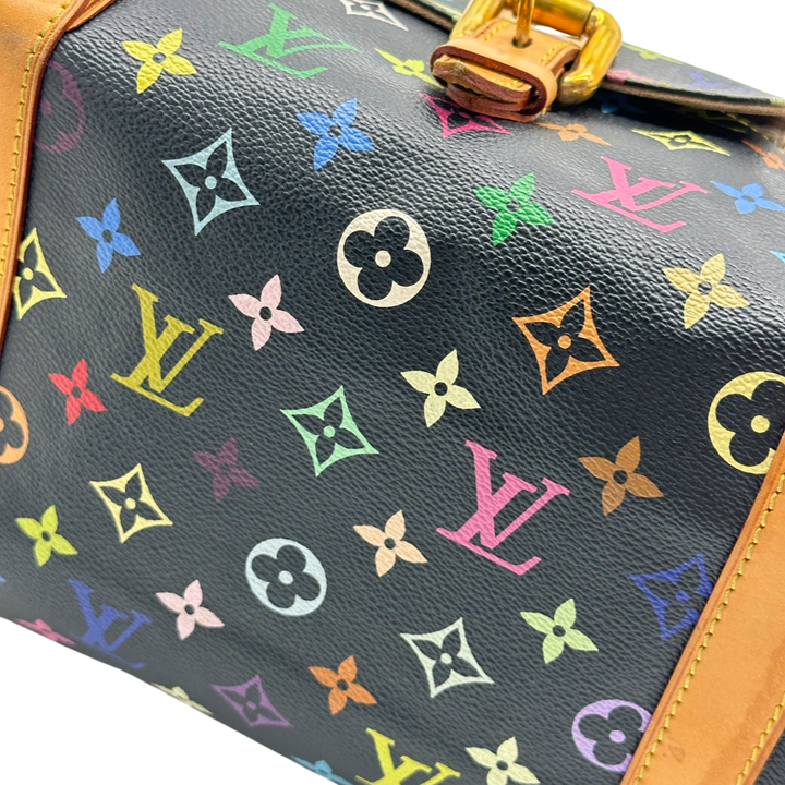 Pre-Owned Louis Vuitton Monogram Multicolor Priscilla Top Handbag Bag