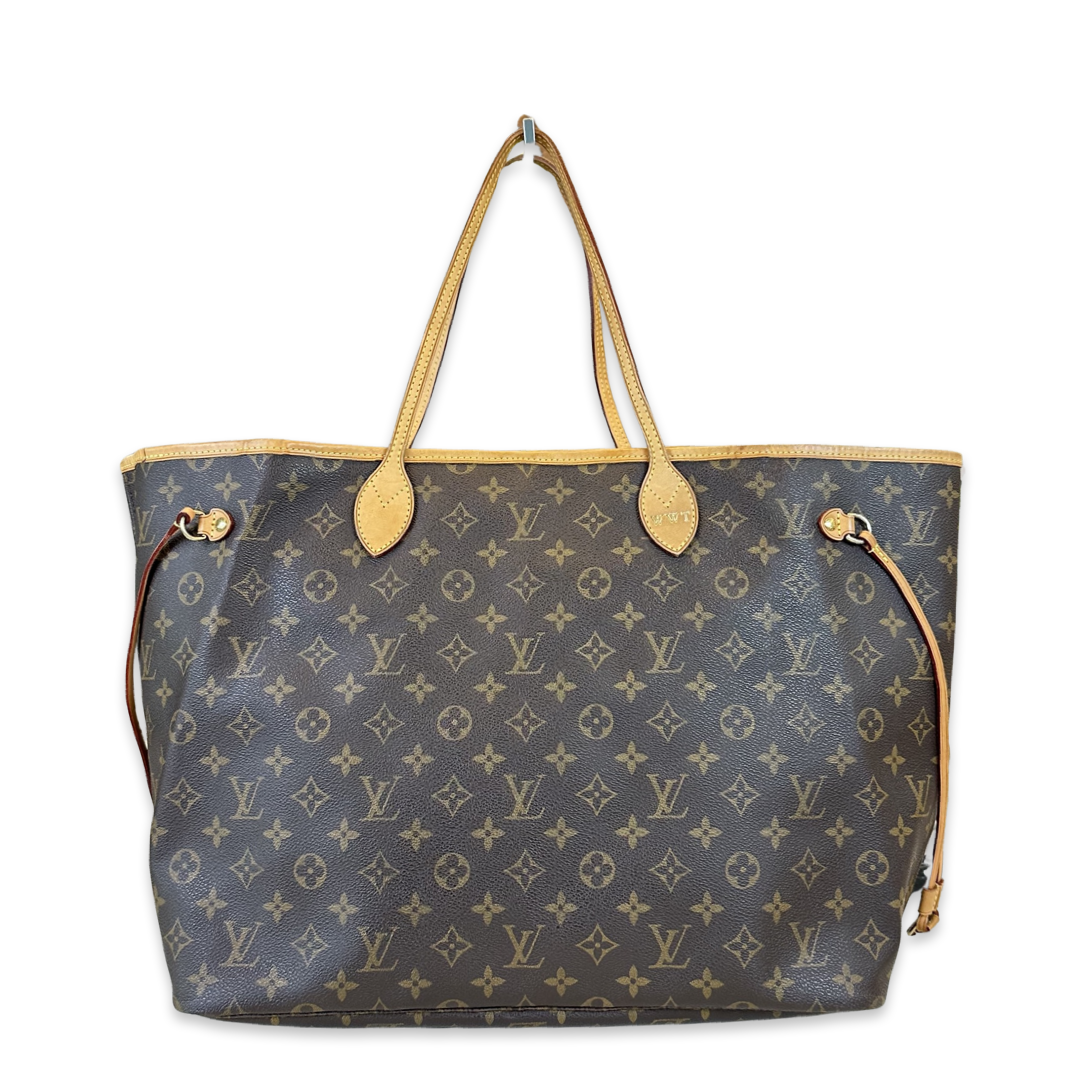 Pre-Owned Louis Vuitton Neverfull GM Monogram Canvas Shoulder Bag Tote