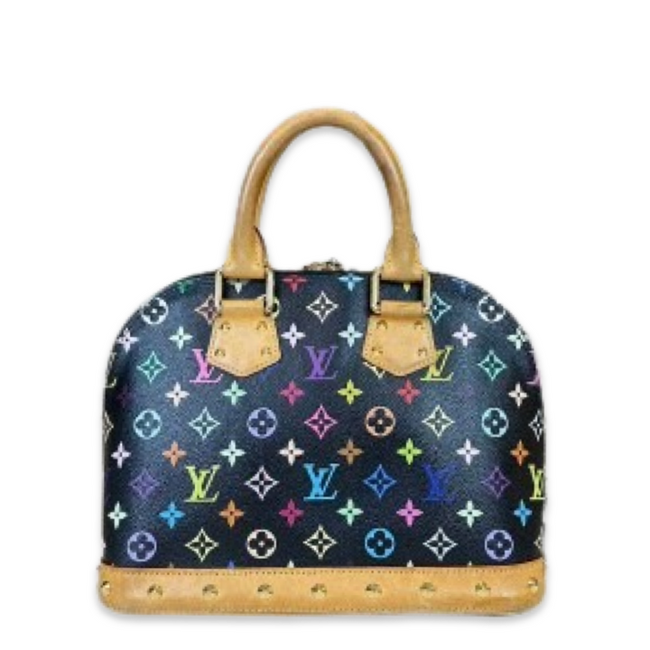 Pre-Owned Louis Vuitton Multicolor Alma PM Satchel Handbag