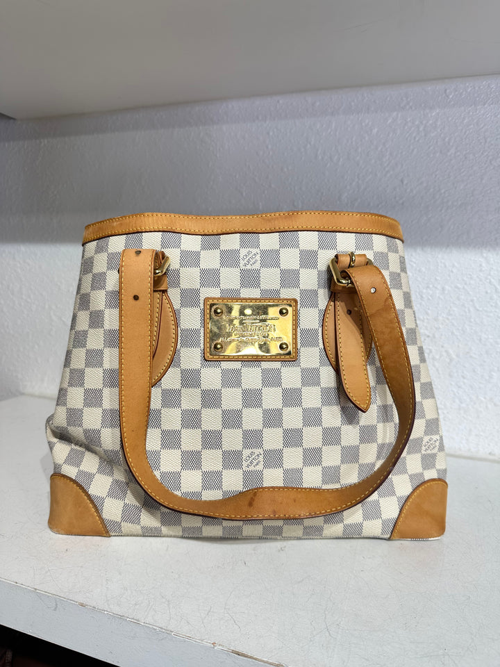 Louis Vuitton damier Azur hampstead Shoulder Bag