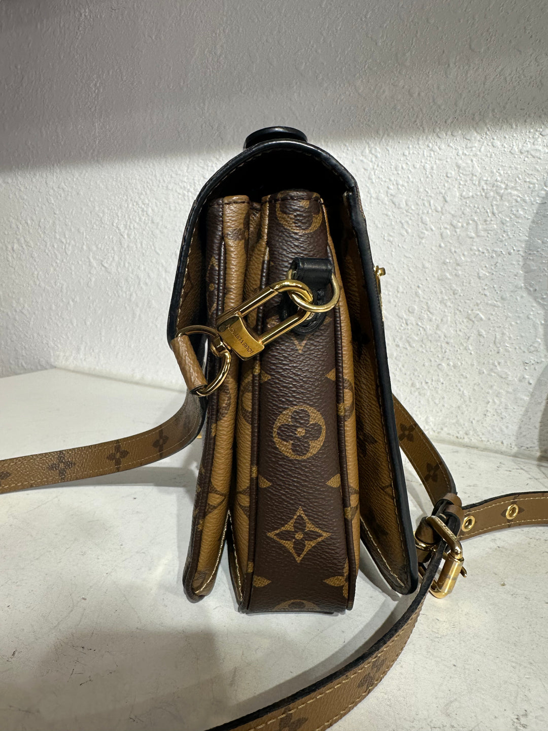 Louis Vuitton Reversible Metis Shoulder Bag Crossbody