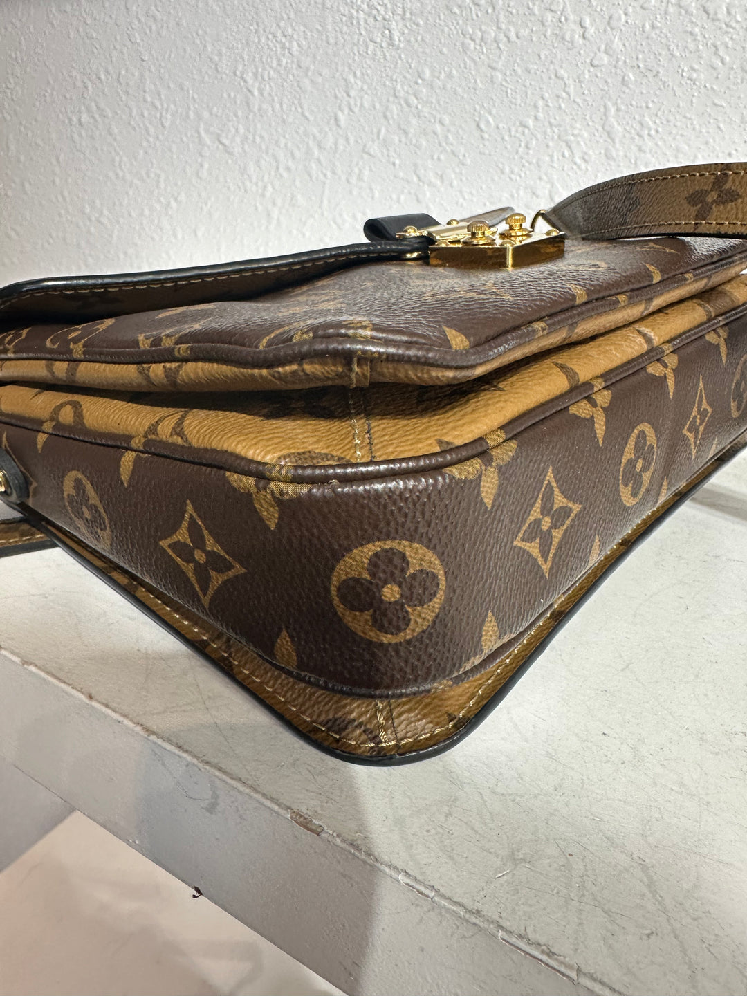 Louis Vuitton Reversible Metis Shoulder Bag Crossbody