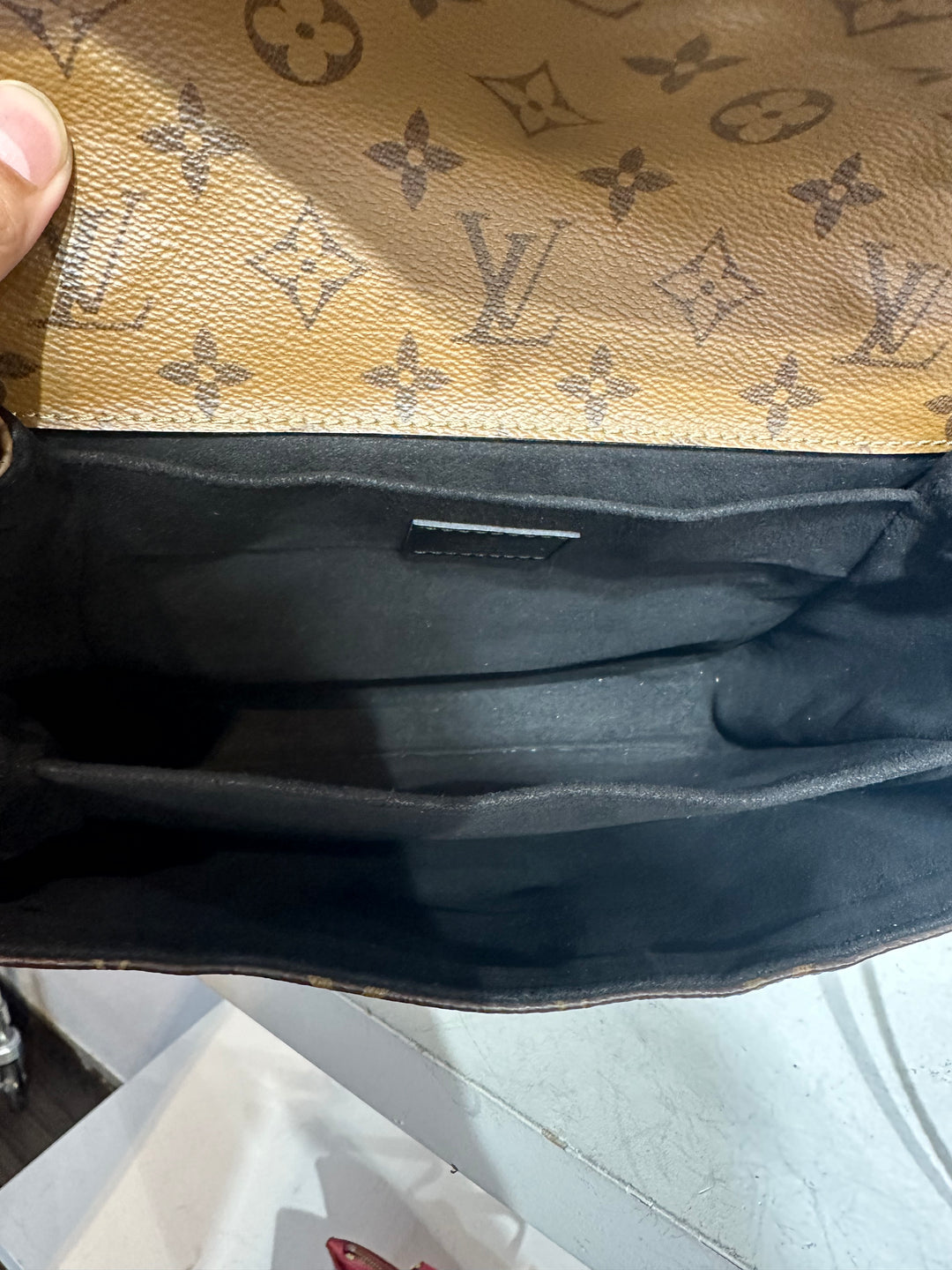 Louis Vuitton Reversible Metis Shoulder Bag Crossbody