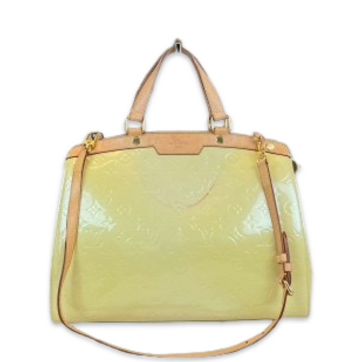 Preloved Louis Vuitton Patent Leather Brea GM Shoulder Bag Satchel
