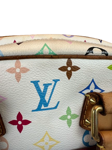 Preloved Louis Vuitton Multicolor Trouville Satchel Handbag