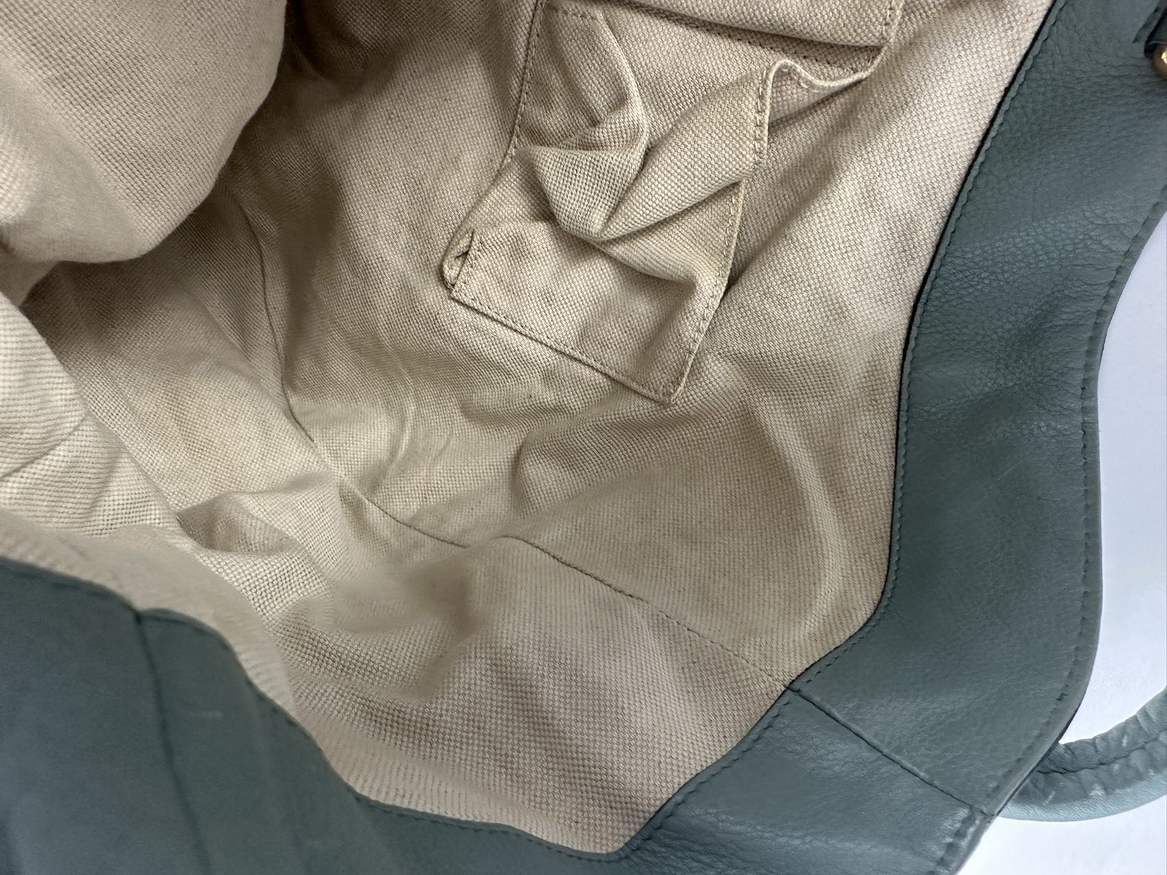 Preloved Gucci GG Logo Leather Large Totes Shoulder Bag