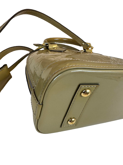 Preloved Louis Vuitton Patent Leather Alma BB Shoulder Bag Crossbody
