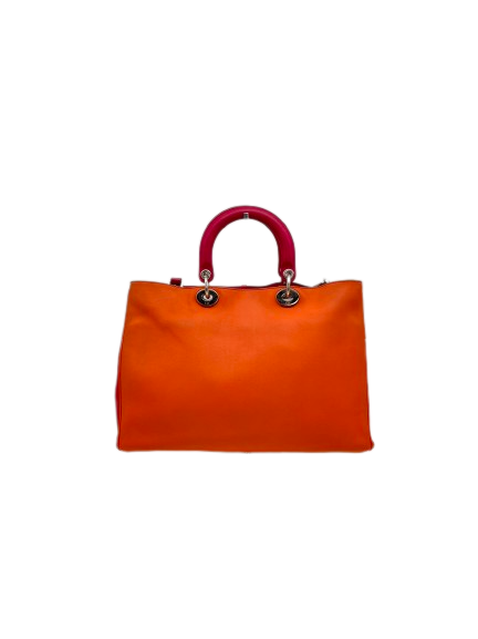 Preloved Dior Calfskin Smooth Medium Diorissimo Shoulder Bag