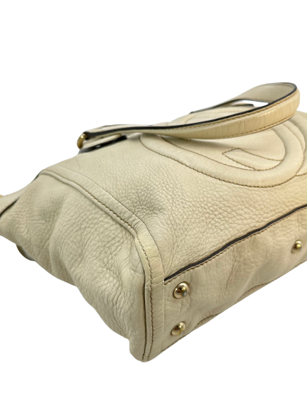 Preloved Gucci GG Logo Small Leather Soho Totes Shoulder Bag