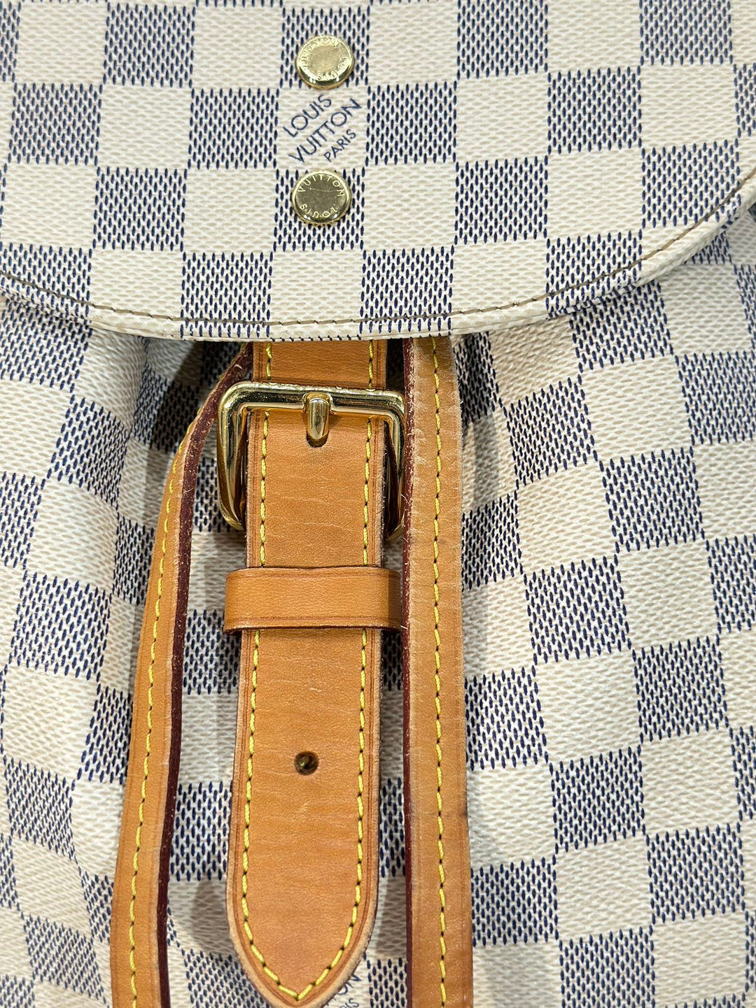 Pre-Owned Louis Vuitton Damier Azur Sperone GM Backpack