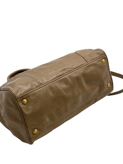 Preloved Prada Leather Shoulder bag Crossbody Satchel