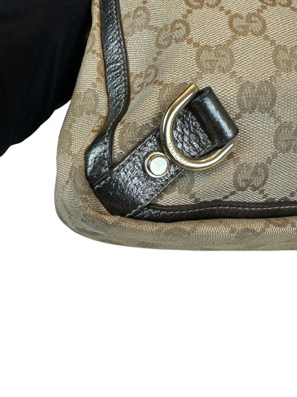Preloved Gucci GG Logo Supreme Totes Shoulder Bag