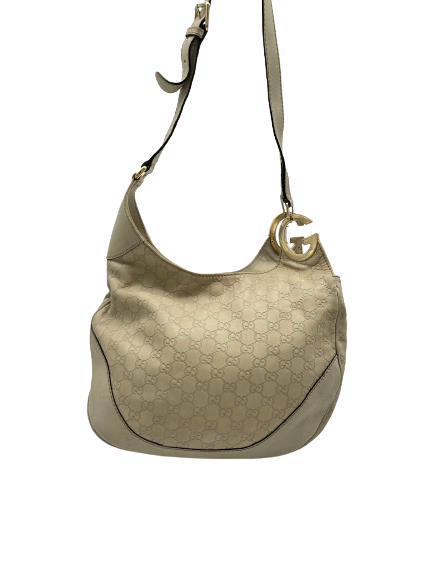 Preloved Gucci GG Logo Printed Shoulder Bag Crossbody