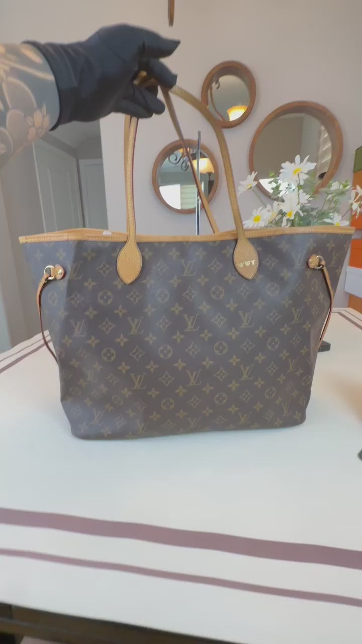 Pre-Owned Louis Vuitton Neverfull GM Monogram Canvas Shoulder Bag Tote