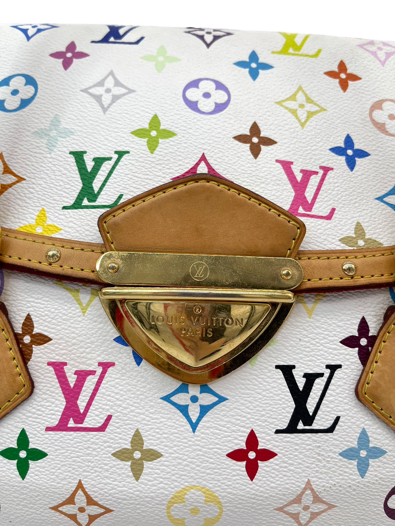 Preloved Louis Vuitton Multicolor Beverly GM Satchel