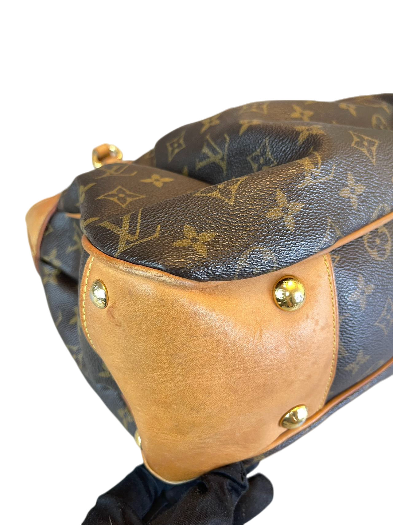 Preloved Louis Vuitton Monogram Canvas Satchel Handbag