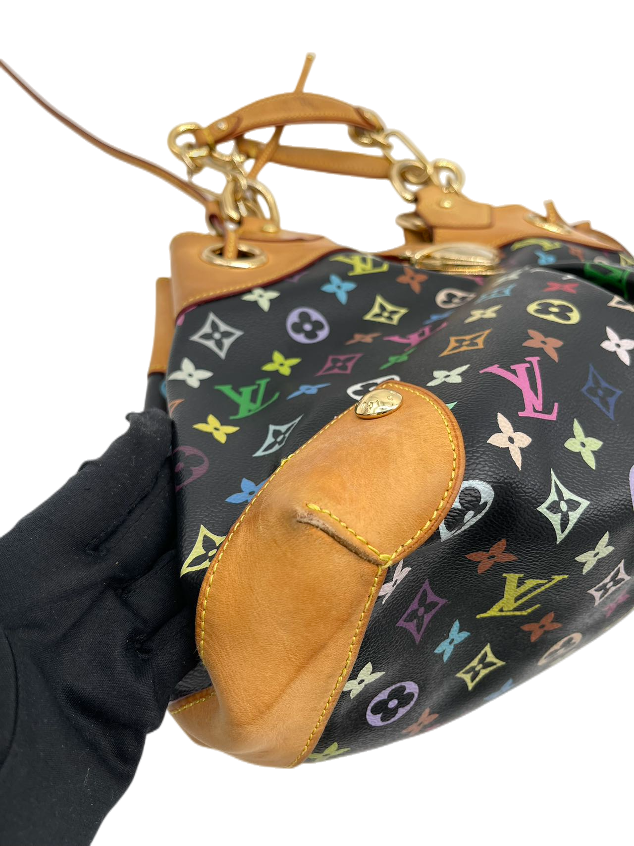 Preloved Louis Vuitton Multicolor Ursula Shoulder Bag Satchel