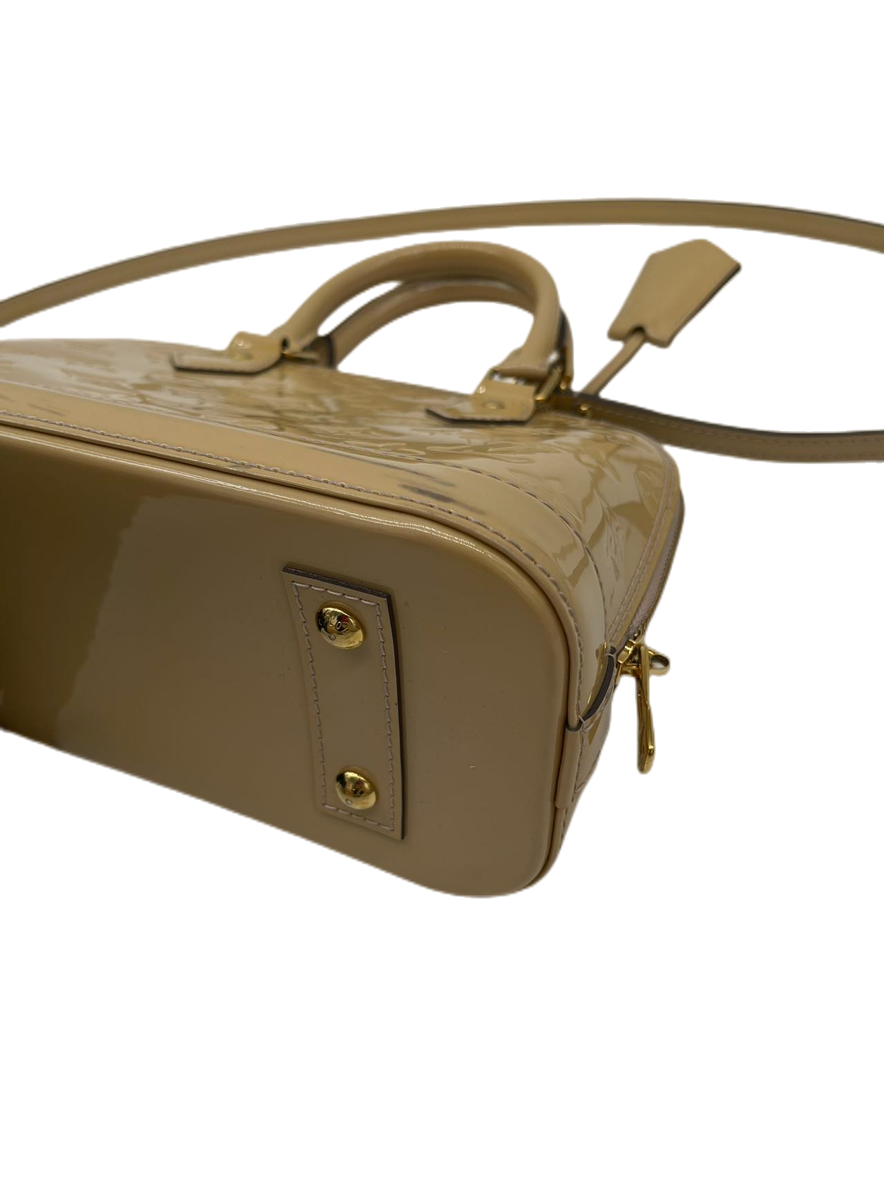 Preloved Louis Vuitton Patent Leather Alma BB Shoulder Bag