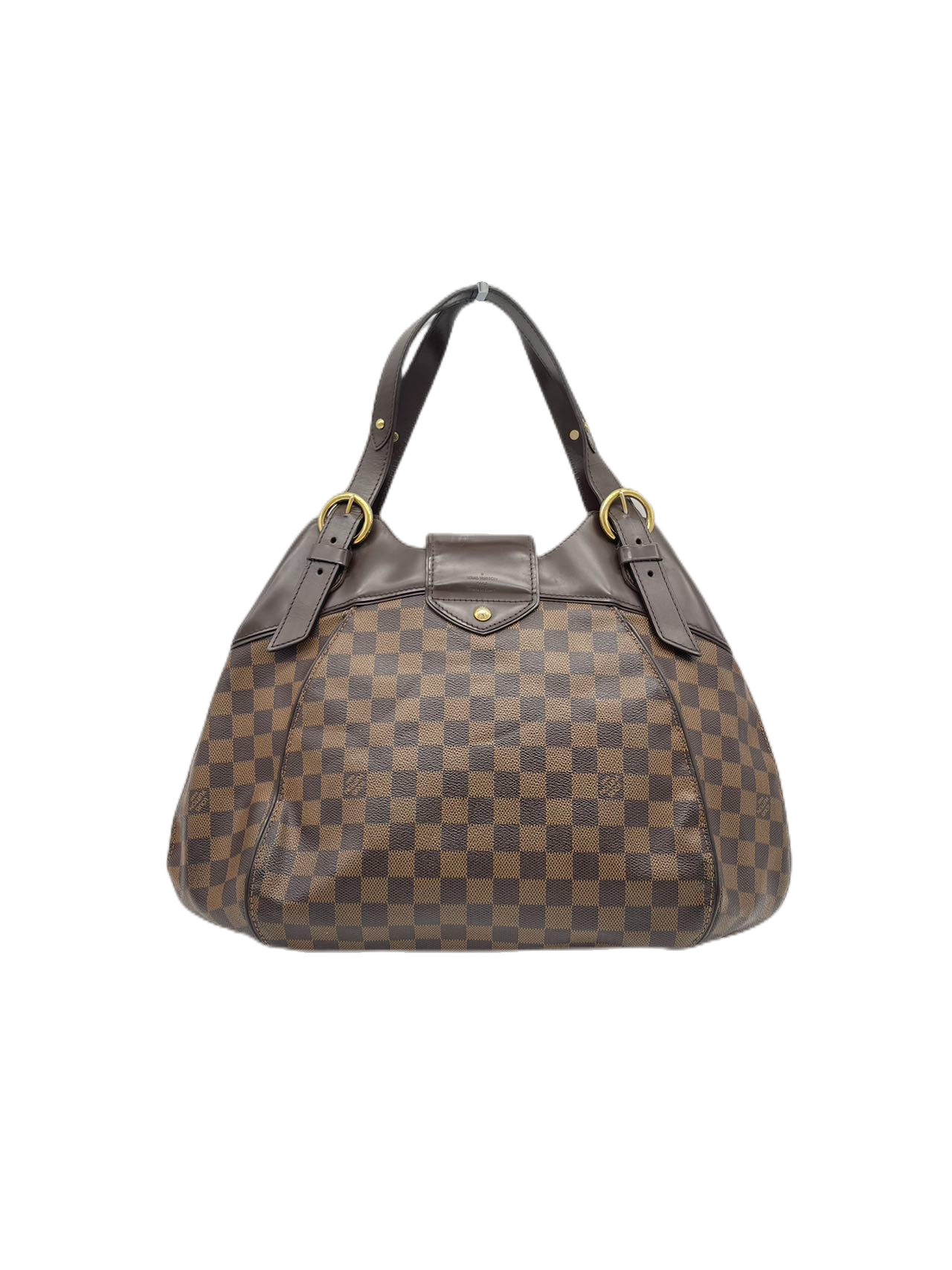 Preloved Louis Vuitton Damier Ebene Sistina Shoulder Bag Totes