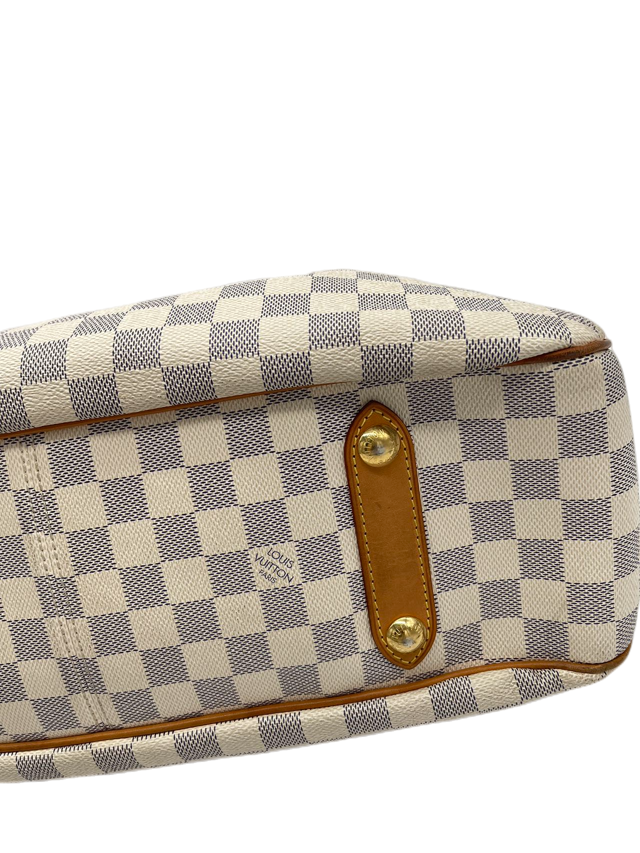 Preloved Louis Vuitton Damier Azur Siracusa Shoulder Bag