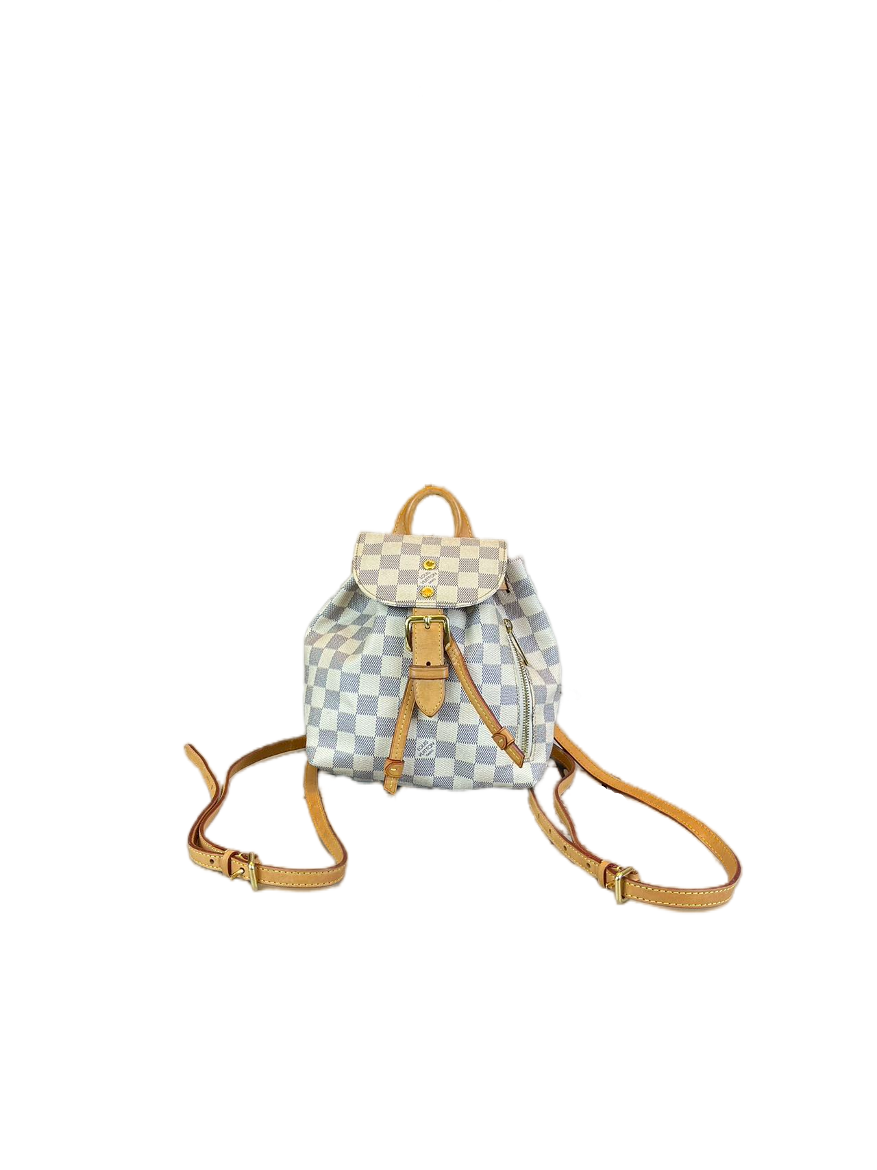 Preloved Louis Vuitton Damier Azur Sperone BB Backpack