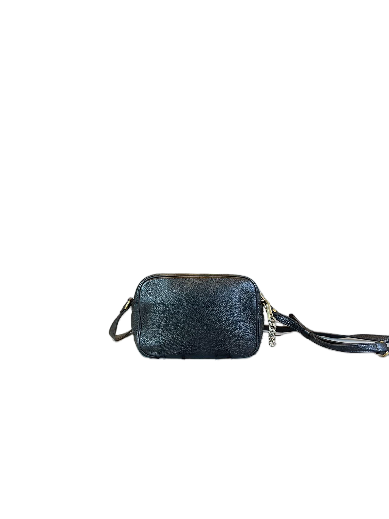 Versace Black Leather Shoulder bag Crossbody
