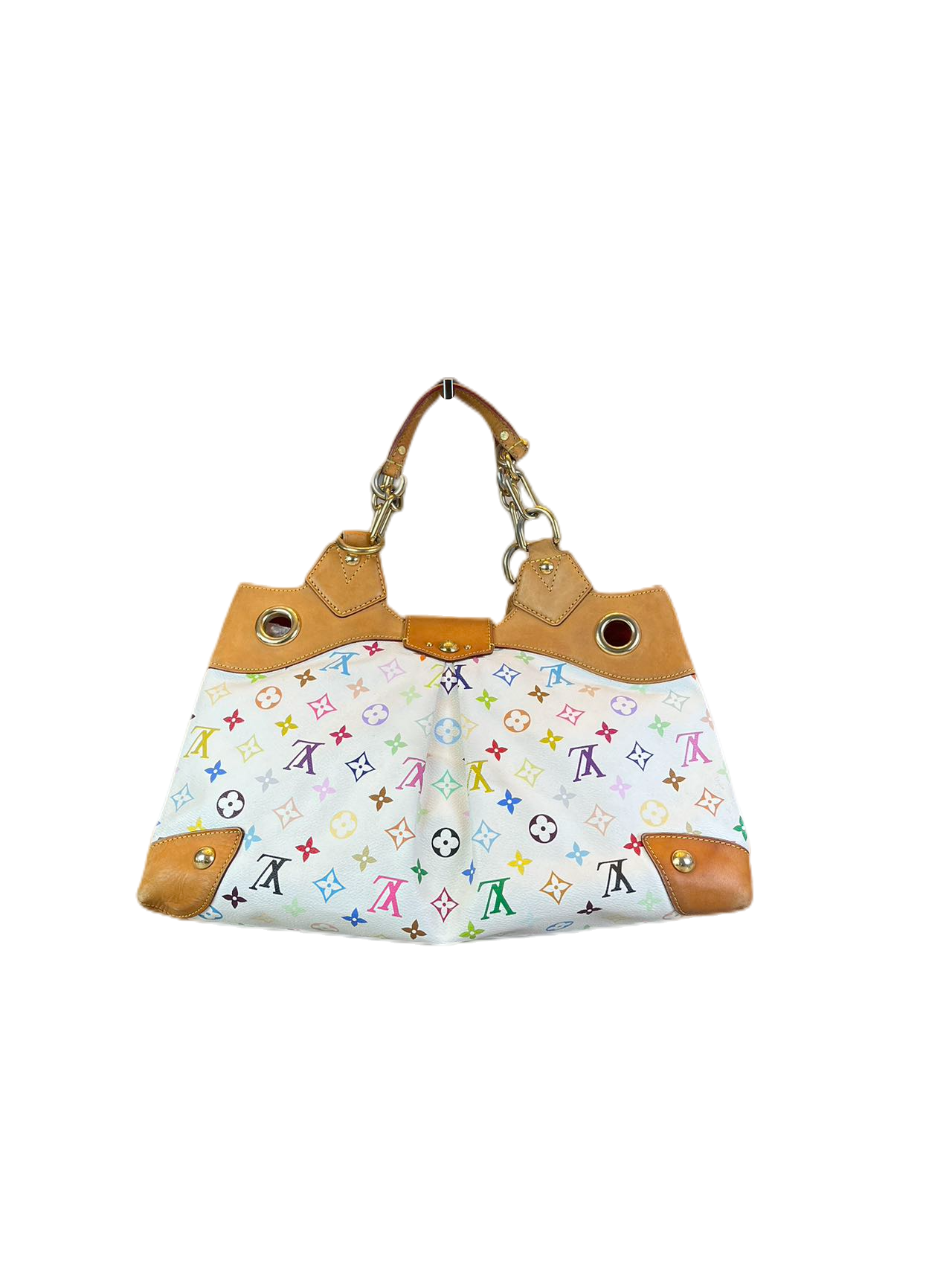 Preloved Louis Vuitton Multicolor Ursula Shoulder Bag Totes
