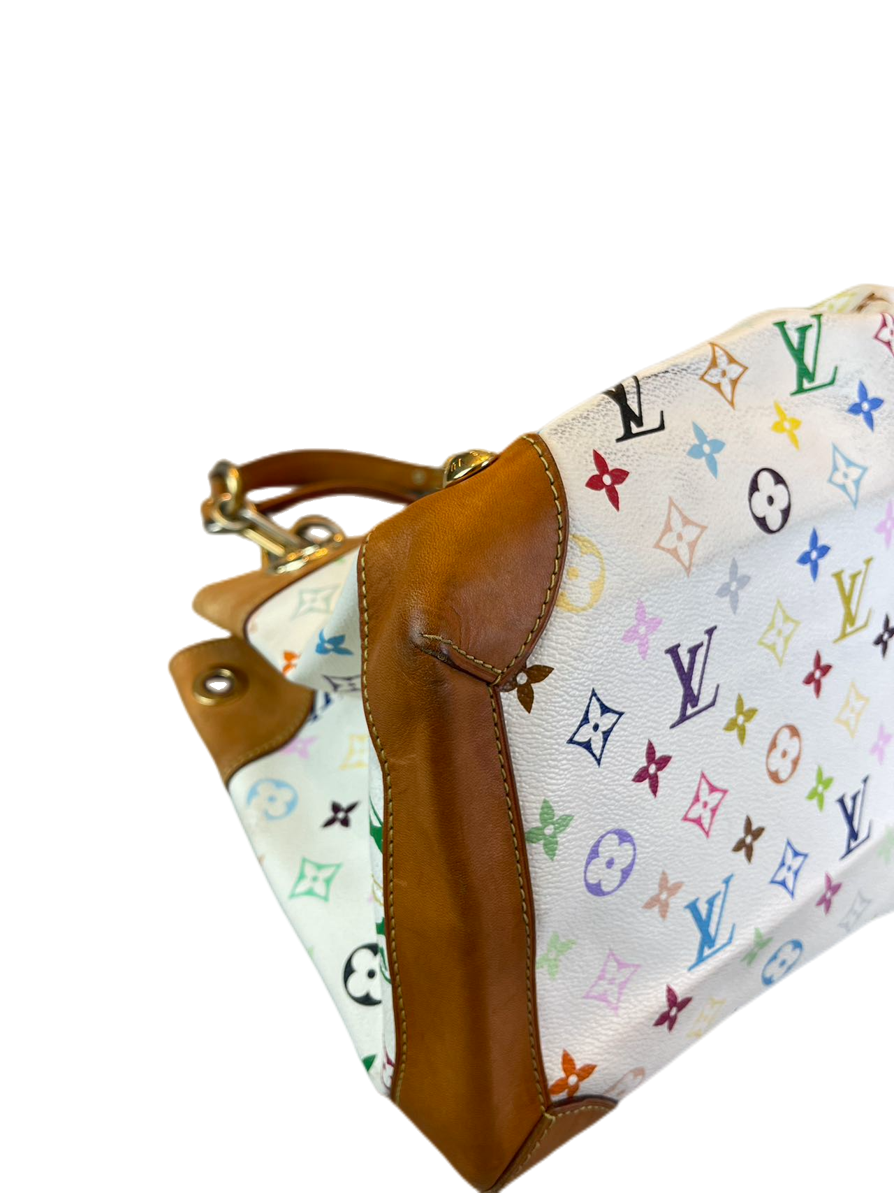 Preloved Louis Vuitton Multicolor Ursula Shoulder Bag Totes