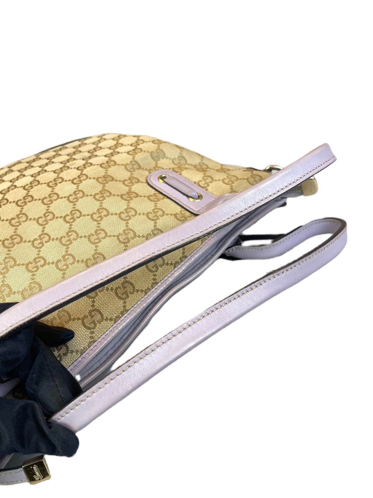 Preloved Gucci GG Logo Supreme Shoulder Bag Totes