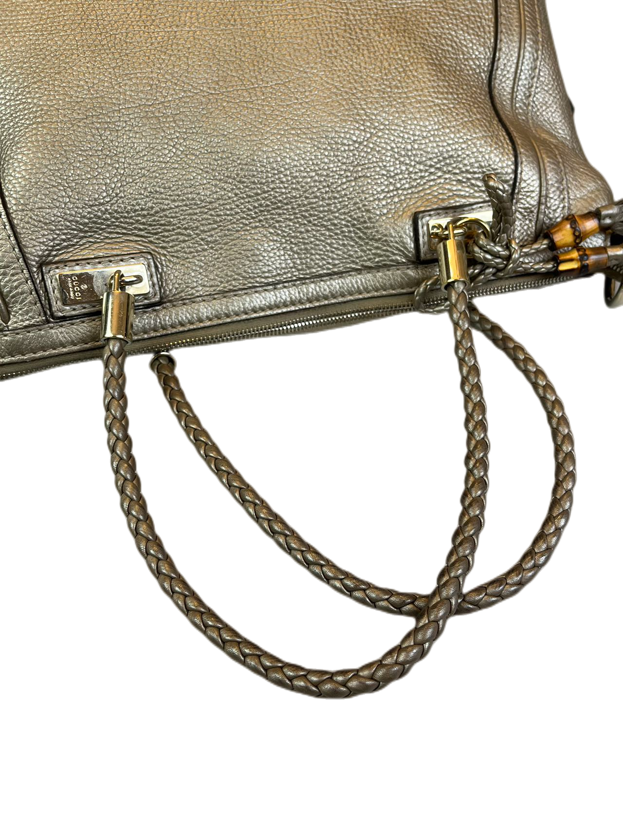 Preloved Gucci Large Leather Totes Shoulder Bag