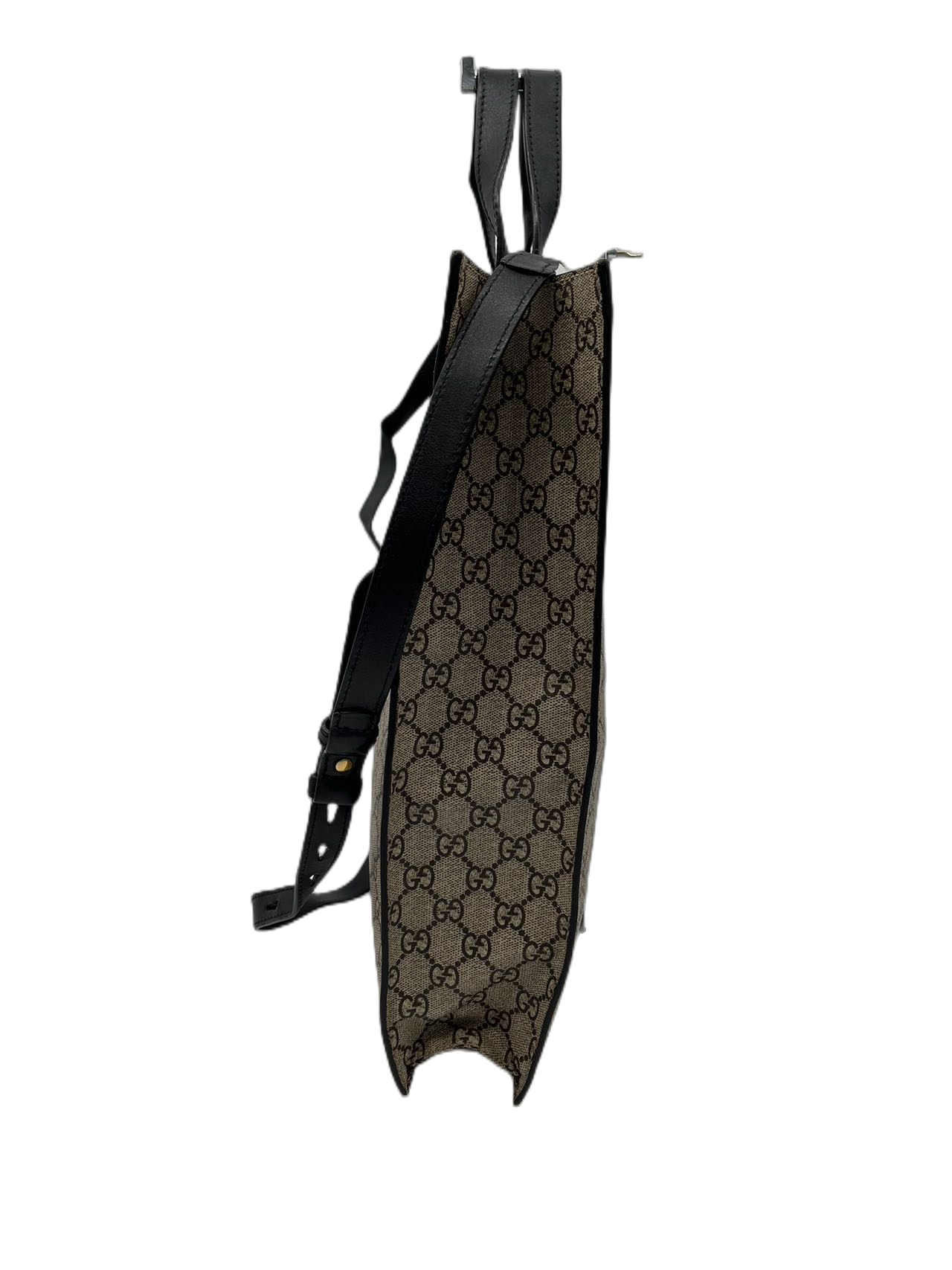 Preloved Gucci GG Logo Supreme Snake Logo Shoulder Bag Totes