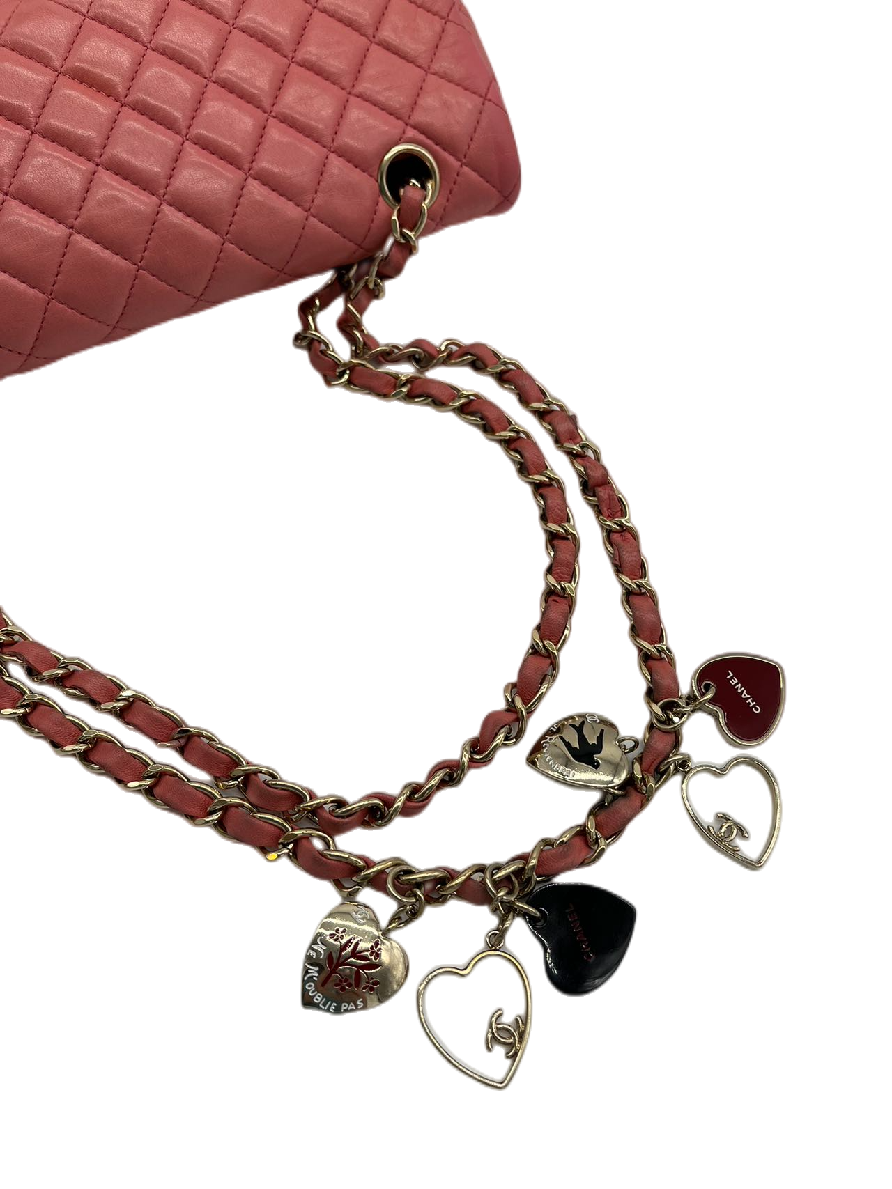 Preloved Chanel Timeless Classic Valentine Flap Shoulder Bag