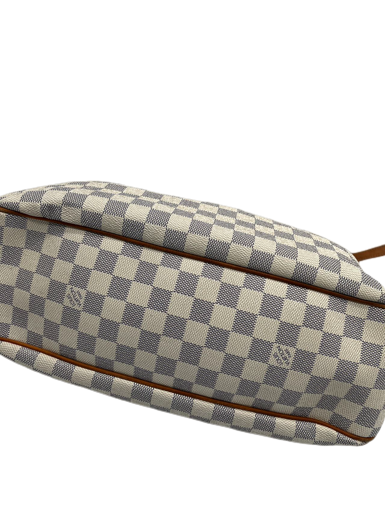 Preloved Louis Vuitton Damier Azur Siracusa MM Shoulder Bag