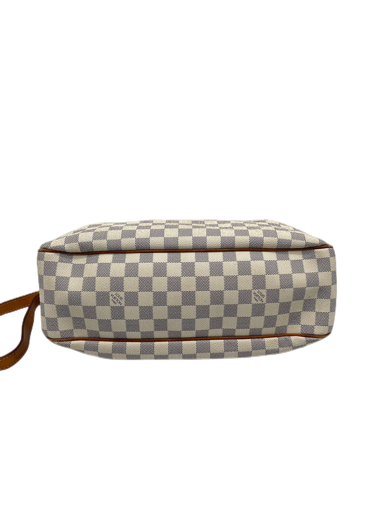 Preloved Louis Vuitton Damier Azur Siracusa MM Shoulder Bag