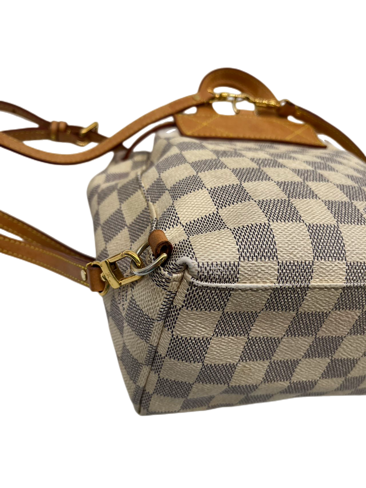 Preloved Louis Vuitton Damier Azur Sperone BB Backpackv