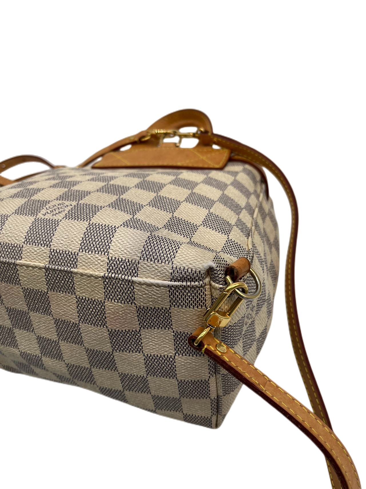 Preloved Louis Vuitton Damier Azur Sperone BB Backpackv