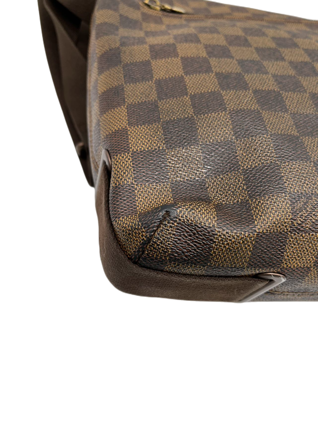 Preloved Louis Vuitton Damier Ebene Messenger Bag Crossbody