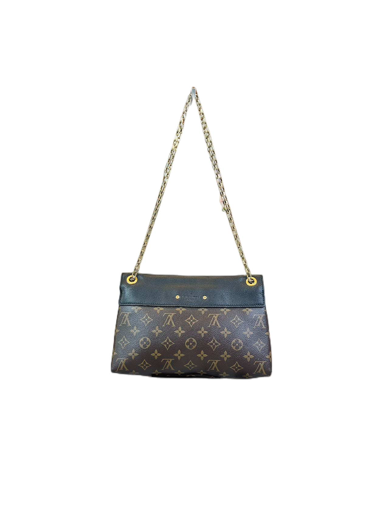 Preloved Louis Vuitton Monogram Canvas Pallas Chain Shoulder Bag