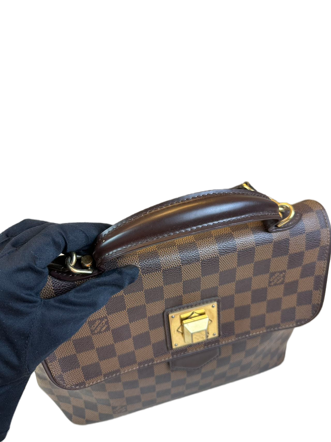 Preloved Louis Vuitton Damier Bergamo GM Shoulder Bag