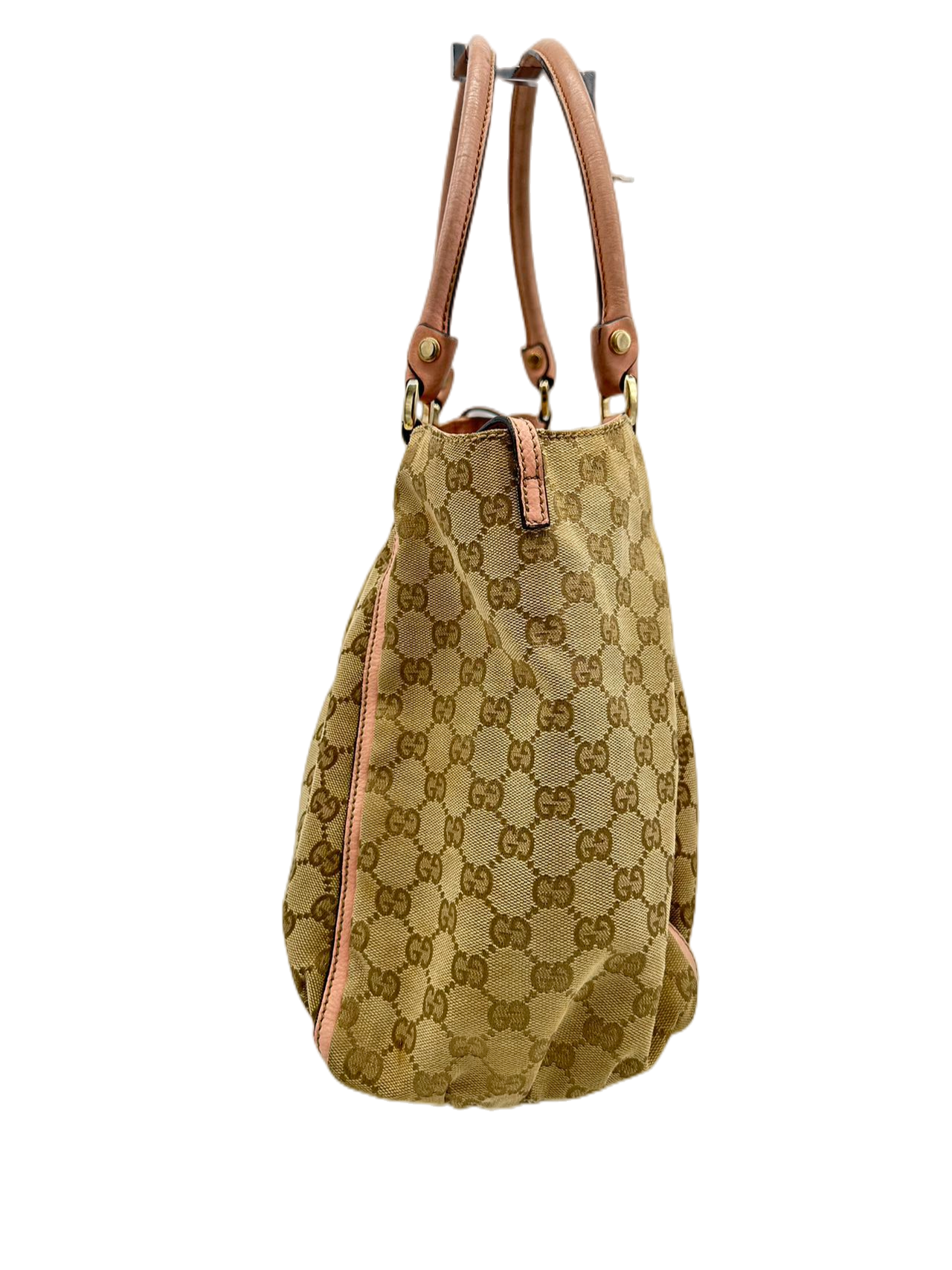 Preloved Gucci GG Logo Supreme Large Totes Shoulder Bag
