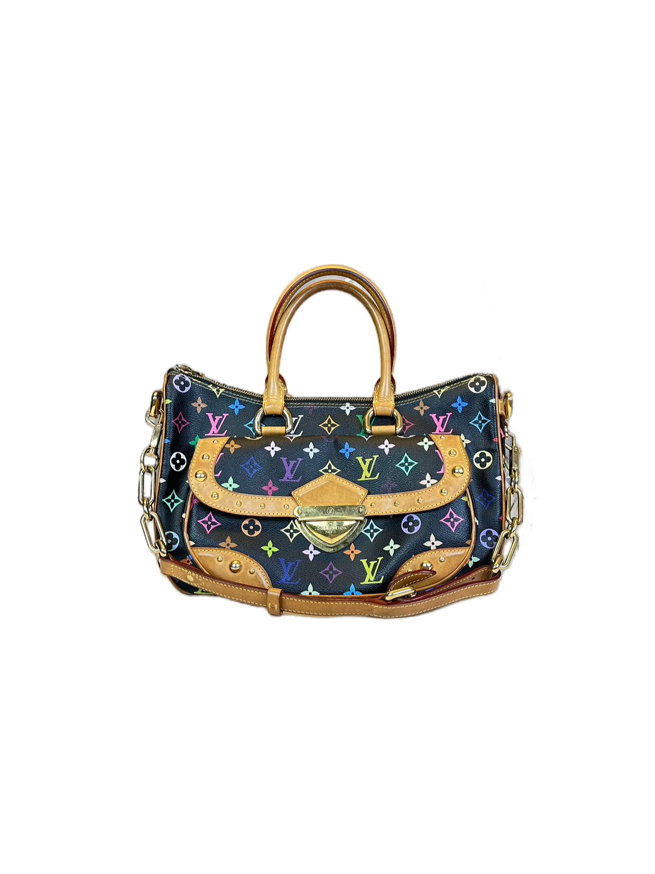 Preloved Louis Vuitton Monogram Multicolor Rita Shoulder Bag