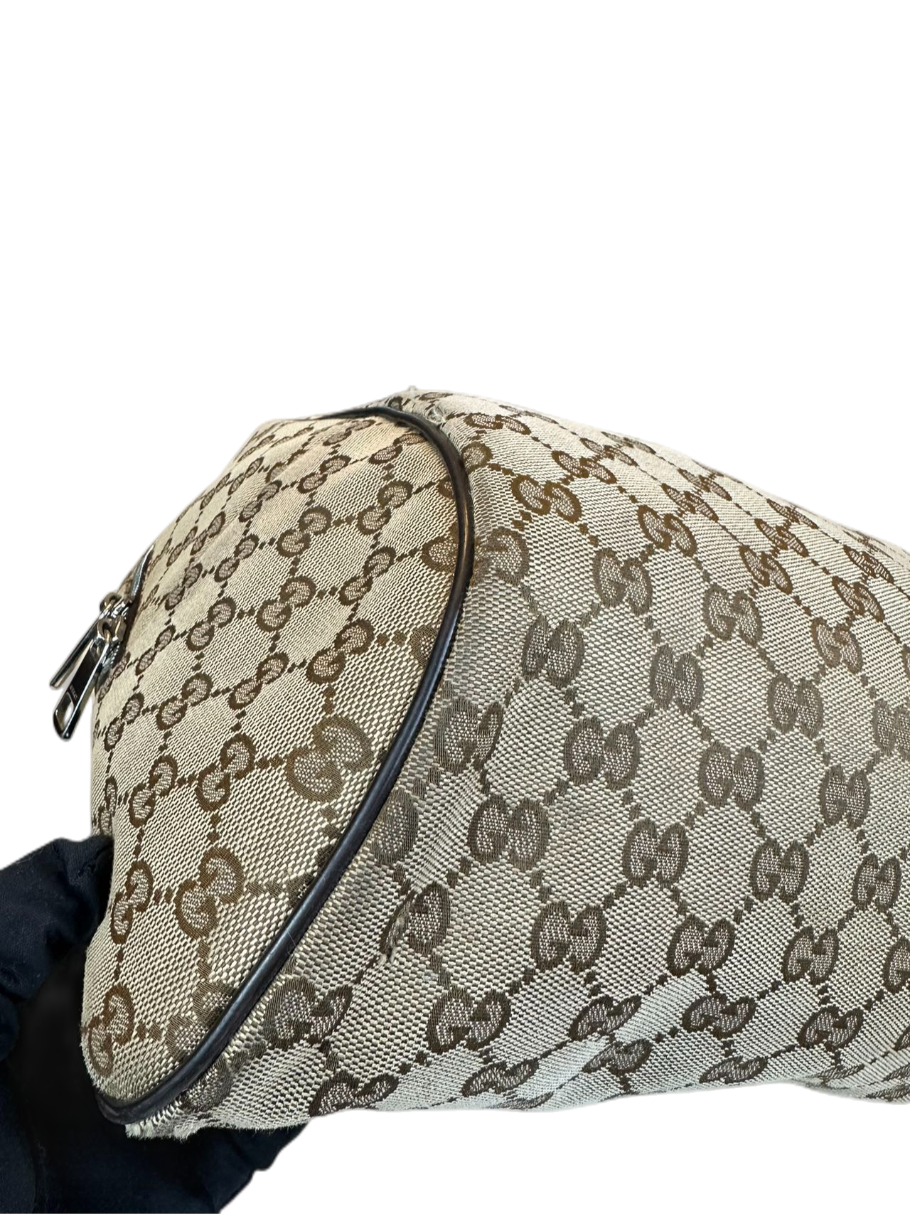 Preloved Gucci GG Logo Supreme Backpack