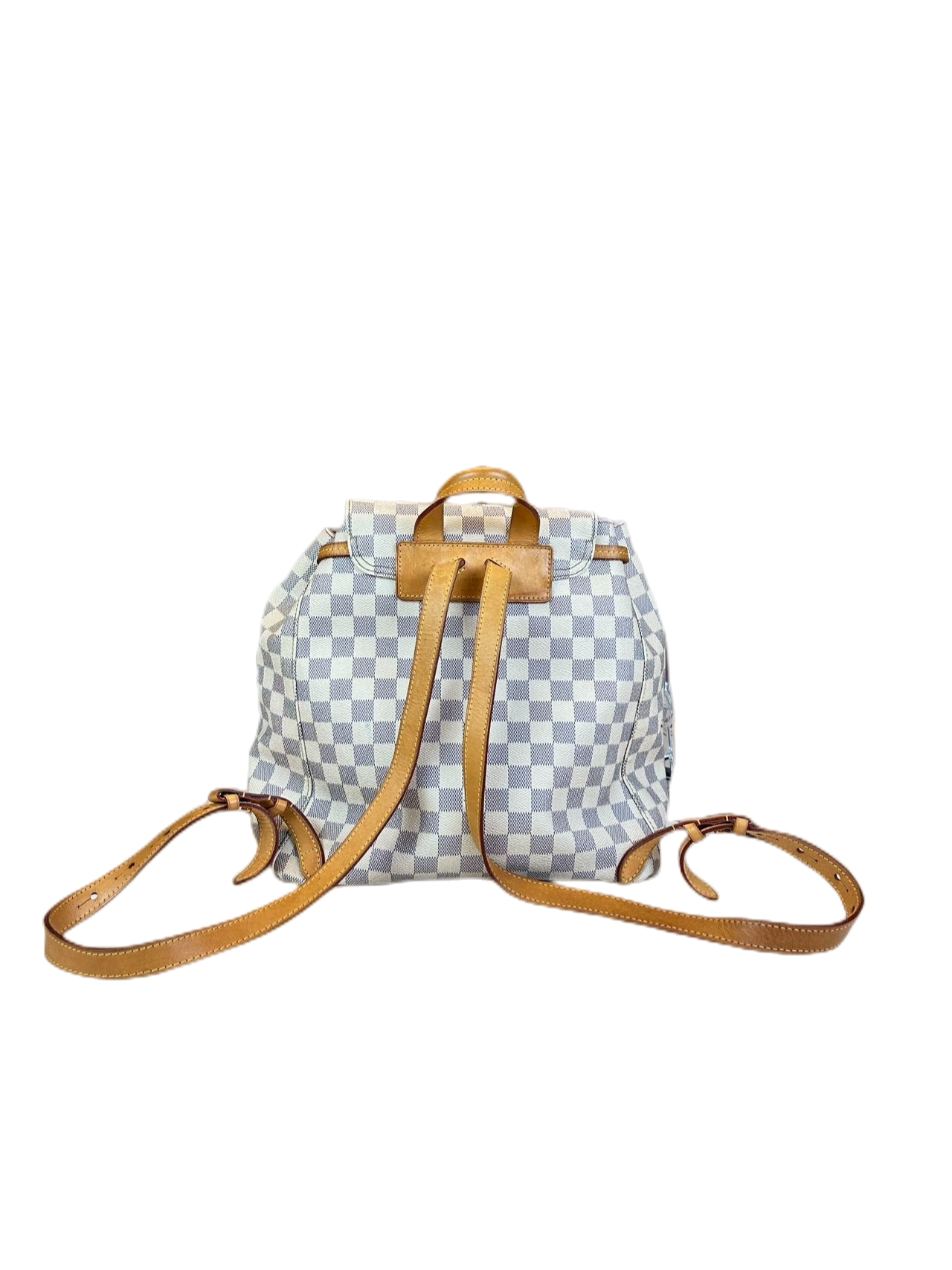 Preloved Louis Vuitton Damier Azur Sperone MM Backpack